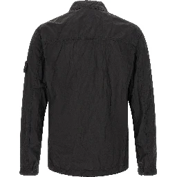 Black Polyamide Blouse
