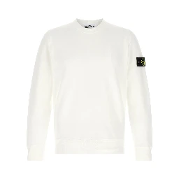 White Cotton Sweatshirt