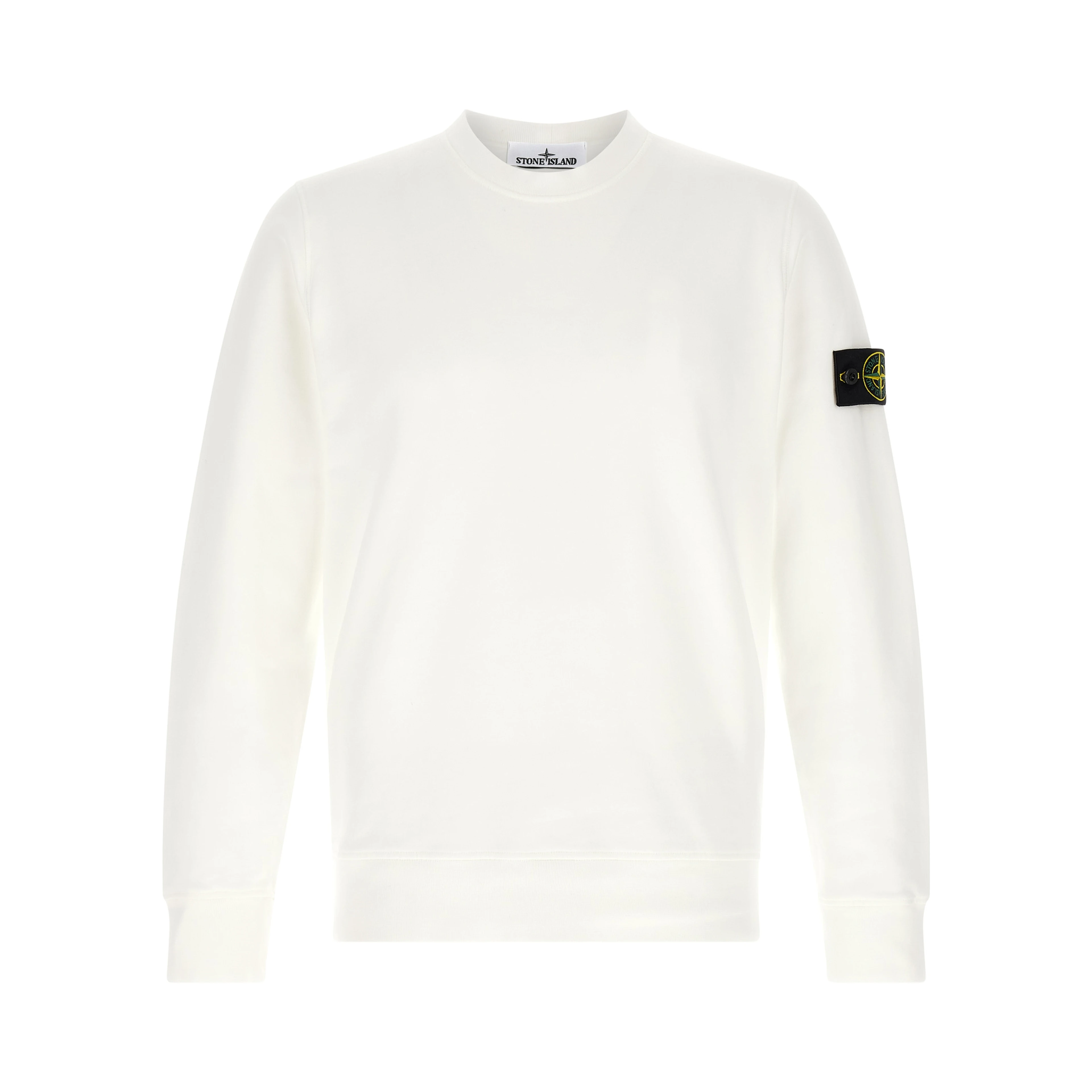 White Cotton Sweatshirt