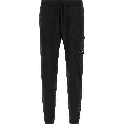 Black Cotton Joggers (Workout Pants)