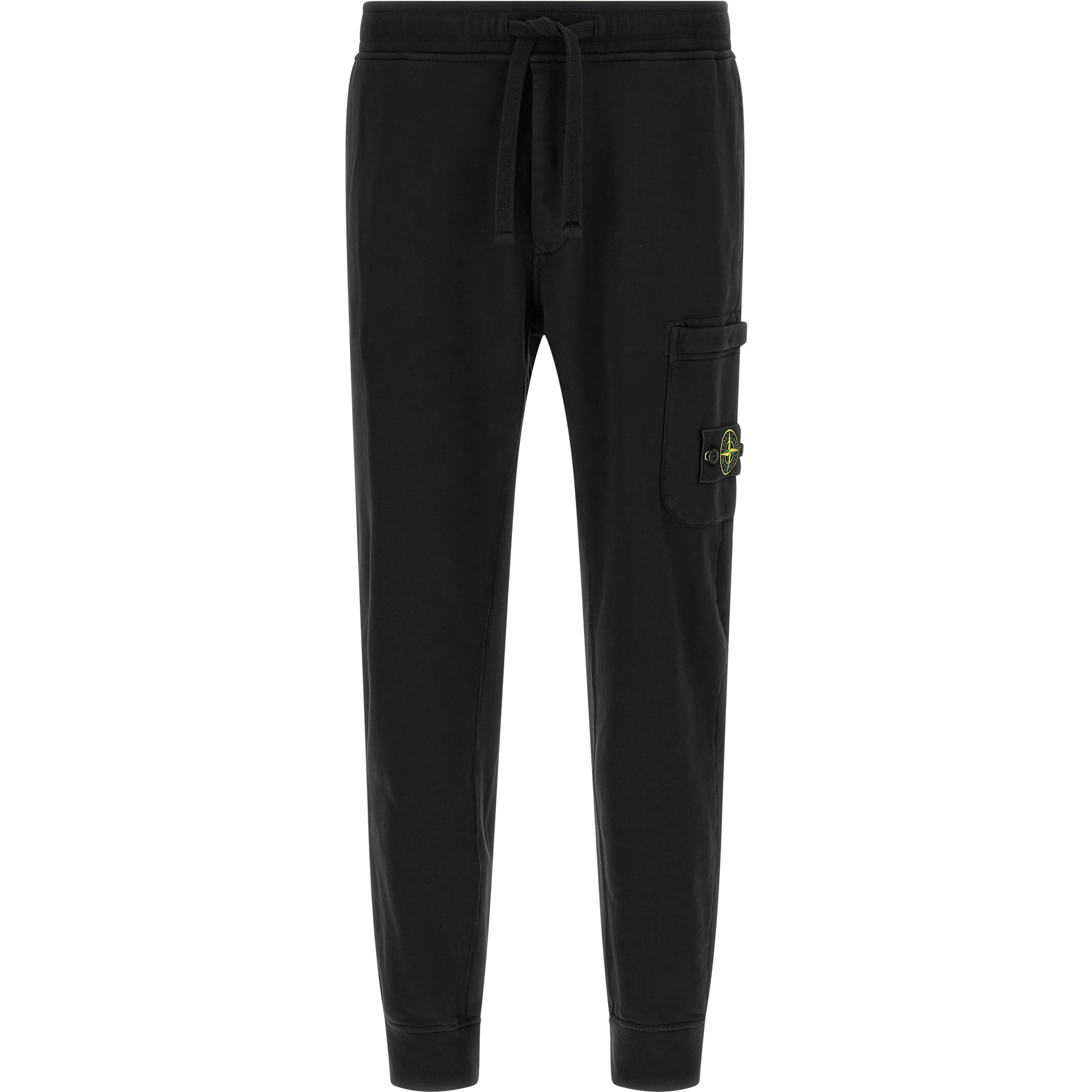 Black Cotton Joggers (Workout Pants)