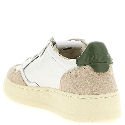 Multicolor Cowhide Low Top Sneakers