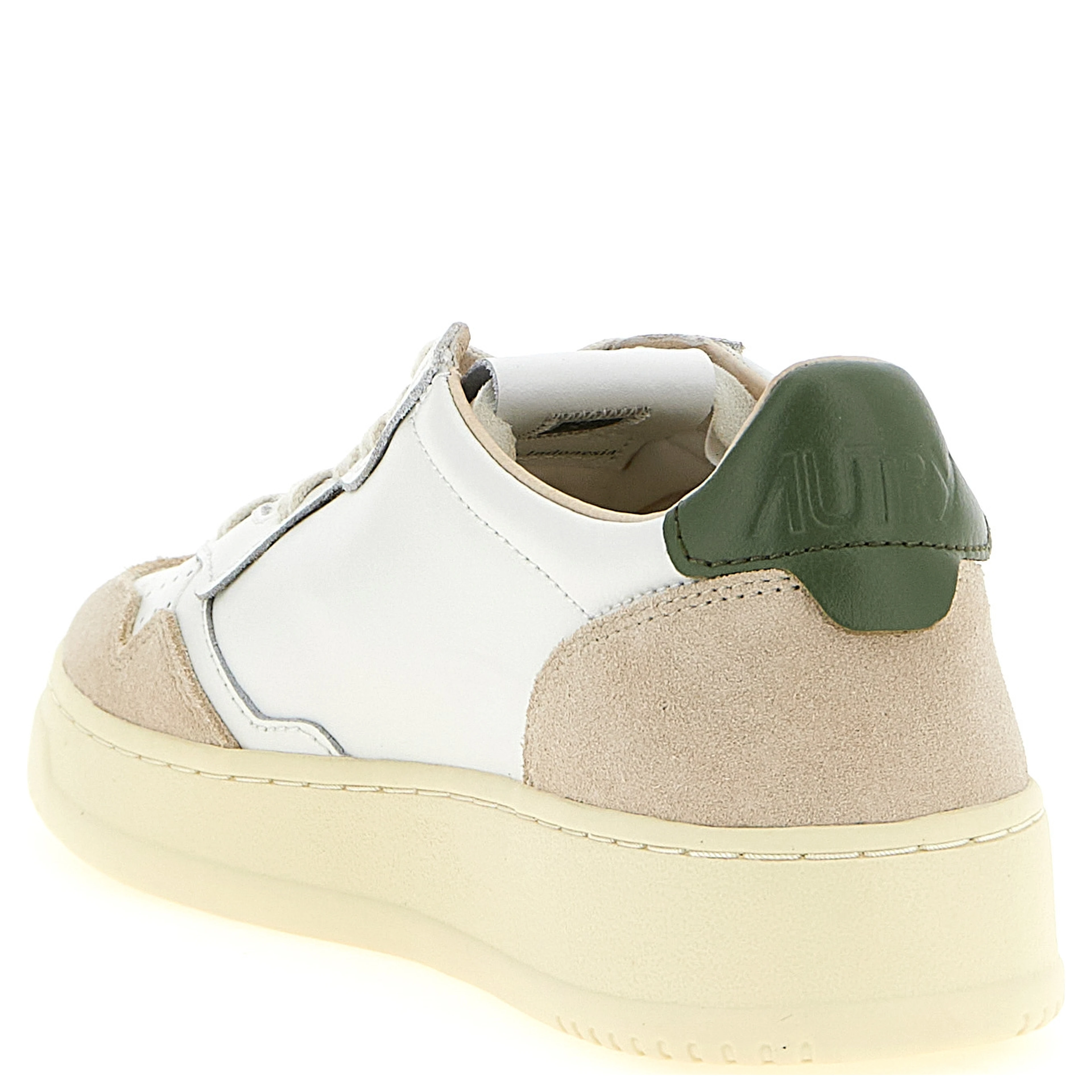 Multicolor Cowhide Low Top Sneakers