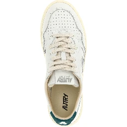Bicolor Cowhide Low Top Sneakers