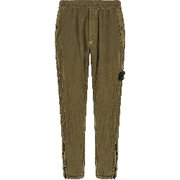 Bicolor Polyamide Athletic Pants