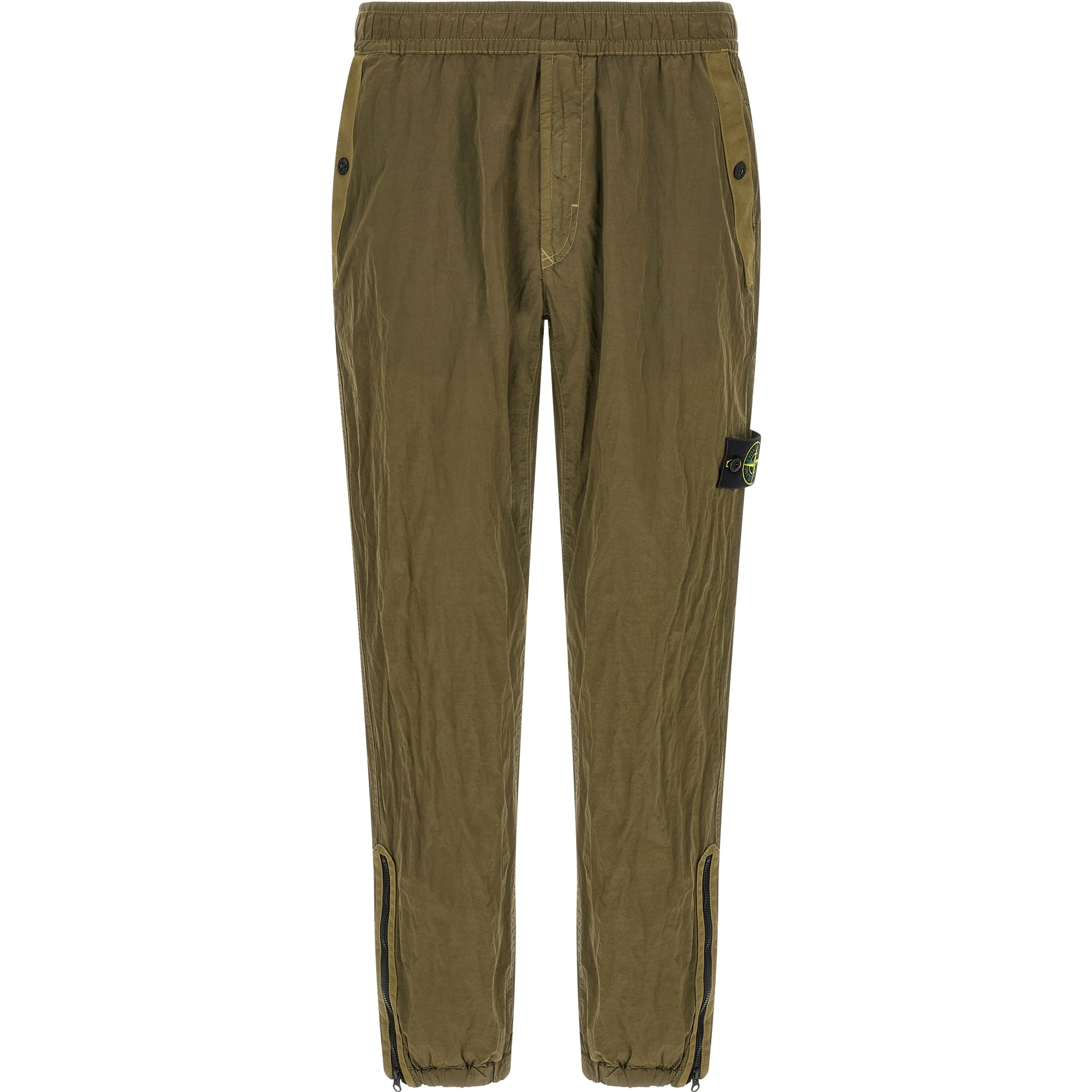 Bicolor Polyamide Athletic Pants