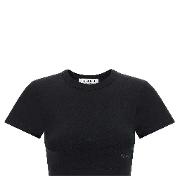 Black Cotton T-Shirt