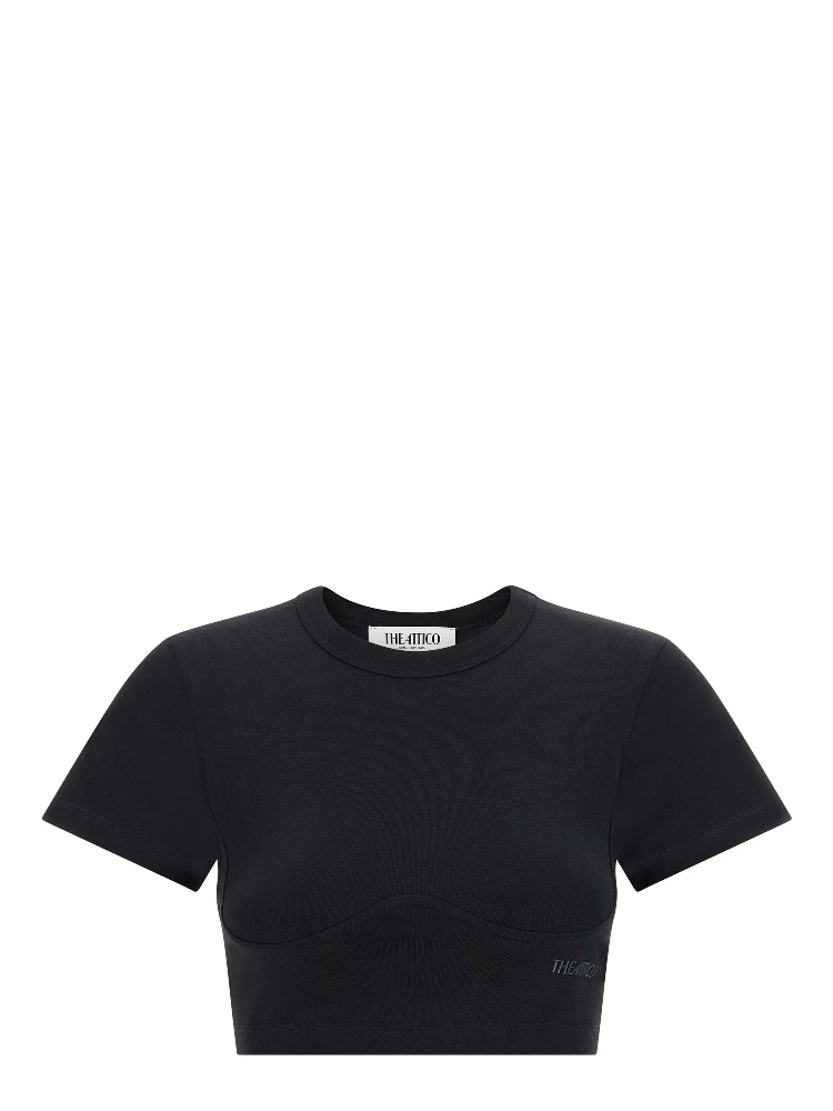 Black Cotton T-Shirt
