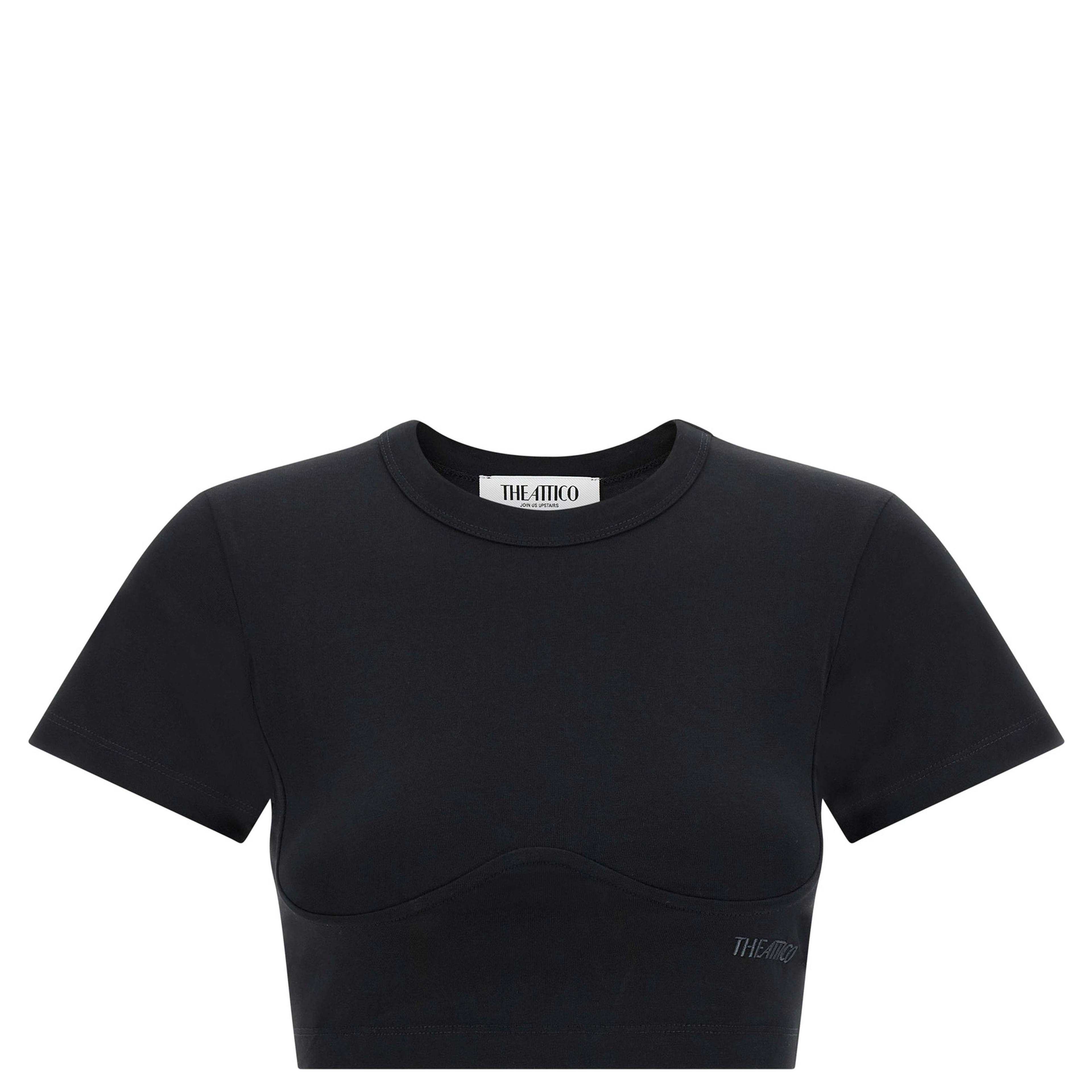 Black Cotton T-Shirt