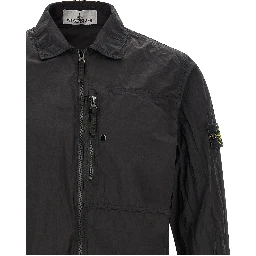 Black Polyamide Blouse