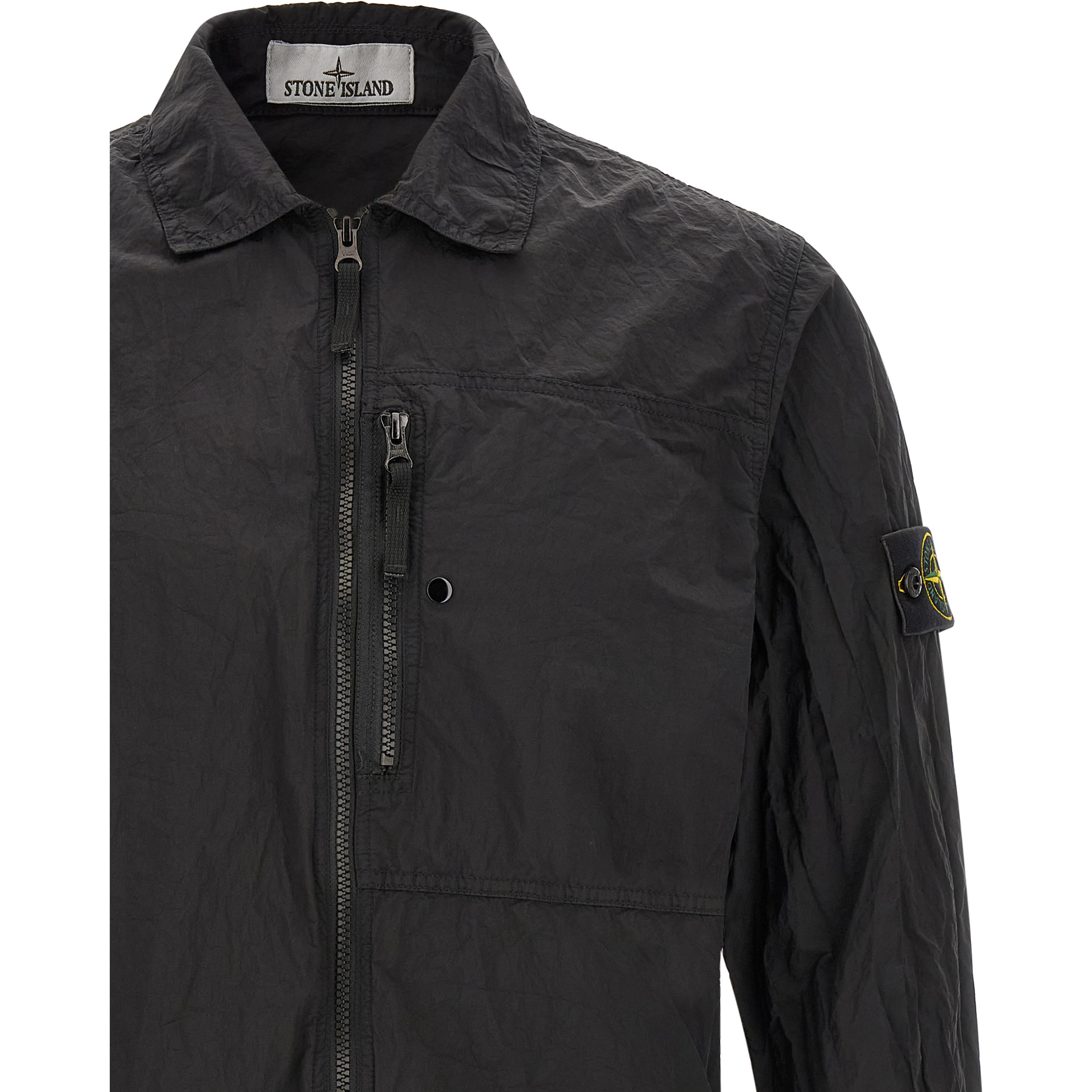 Black Polyamide Blouse