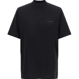 Black Cotton T-Shirt