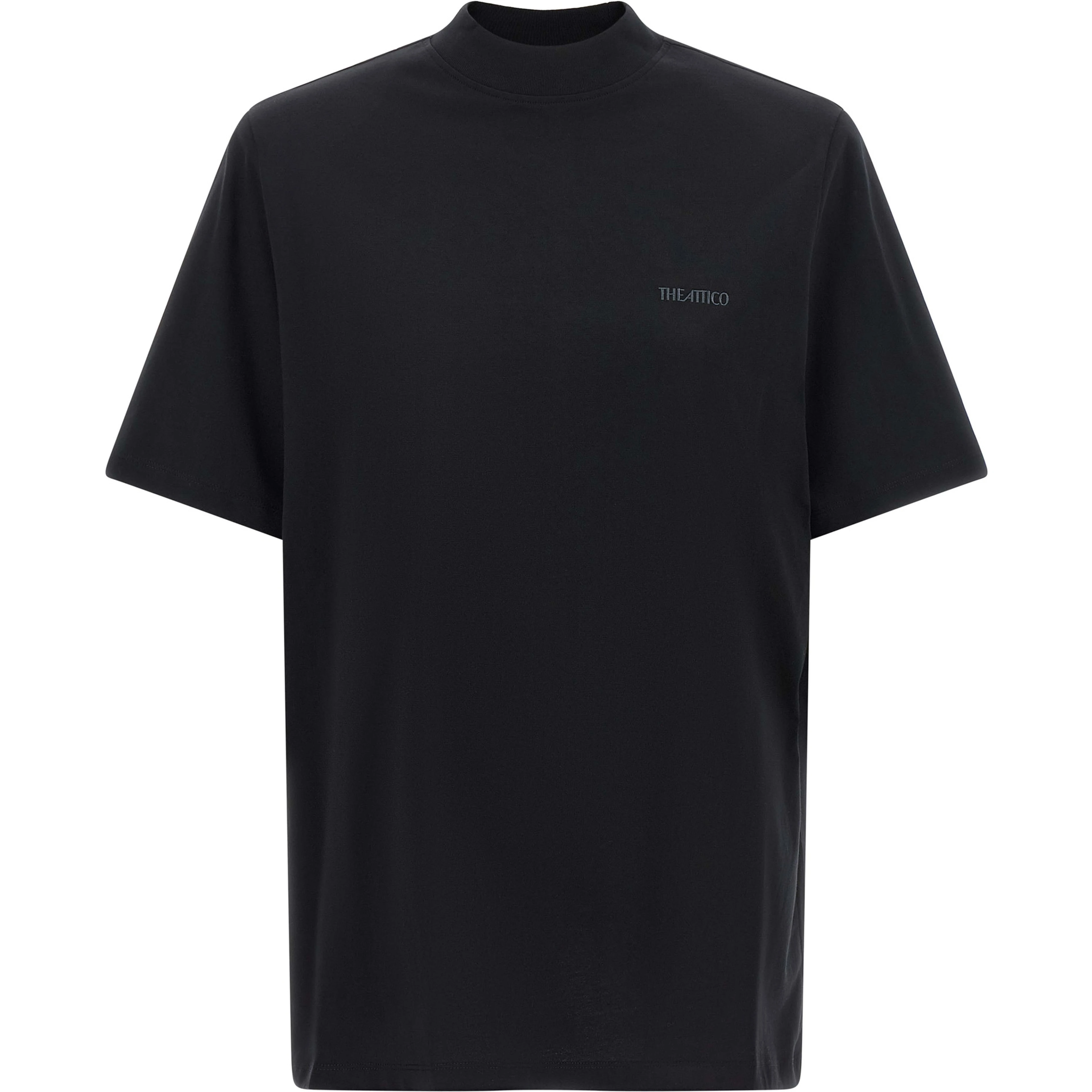 Black Cotton T-Shirt