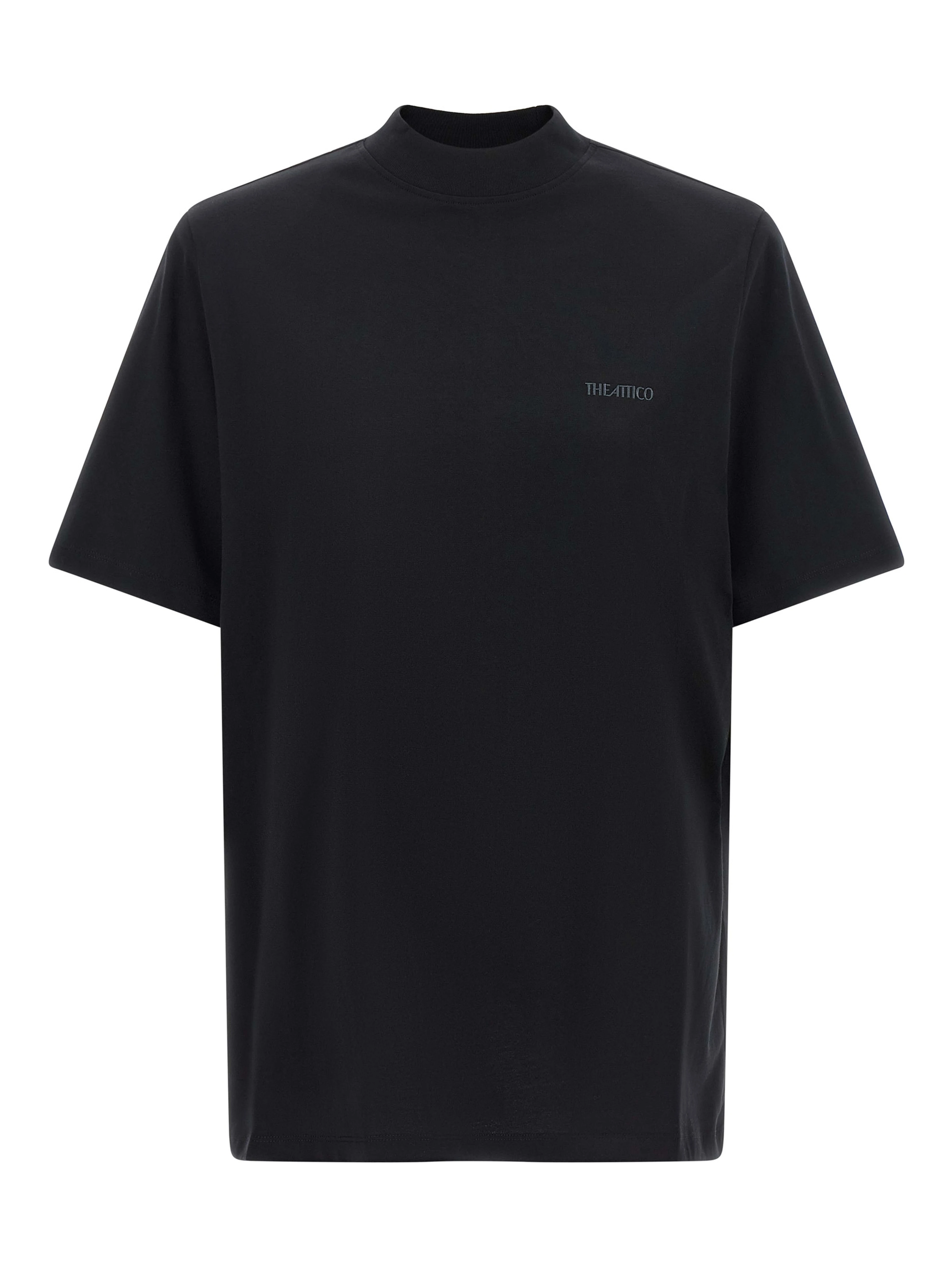 Black Cotton T-Shirt