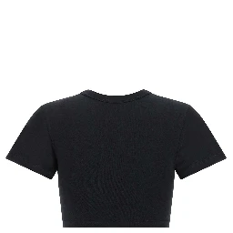 Black Cotton T-Shirt