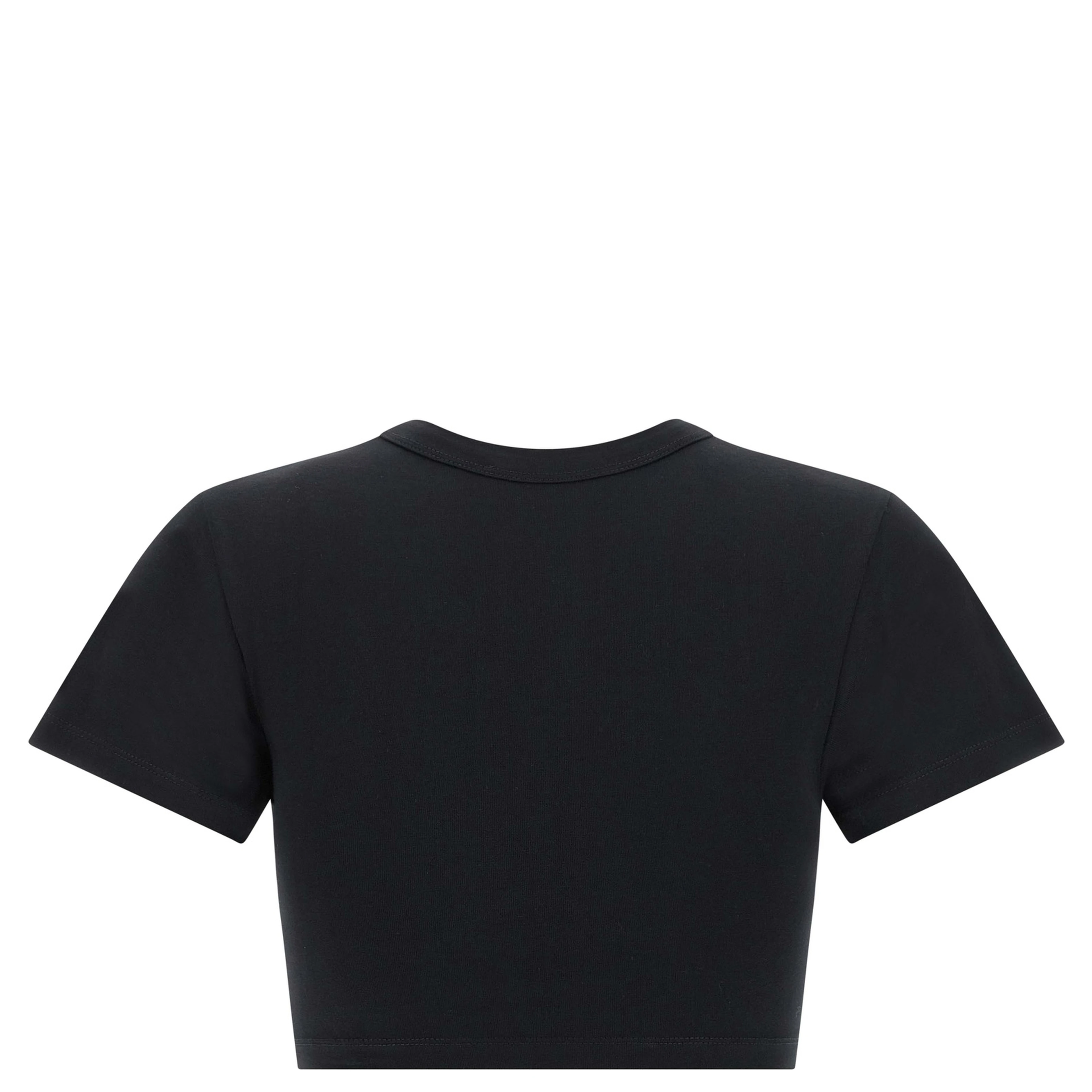Black Cotton T-Shirt