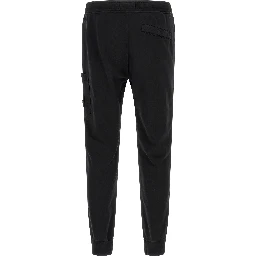 Black Cotton Joggers (Workout Pants)