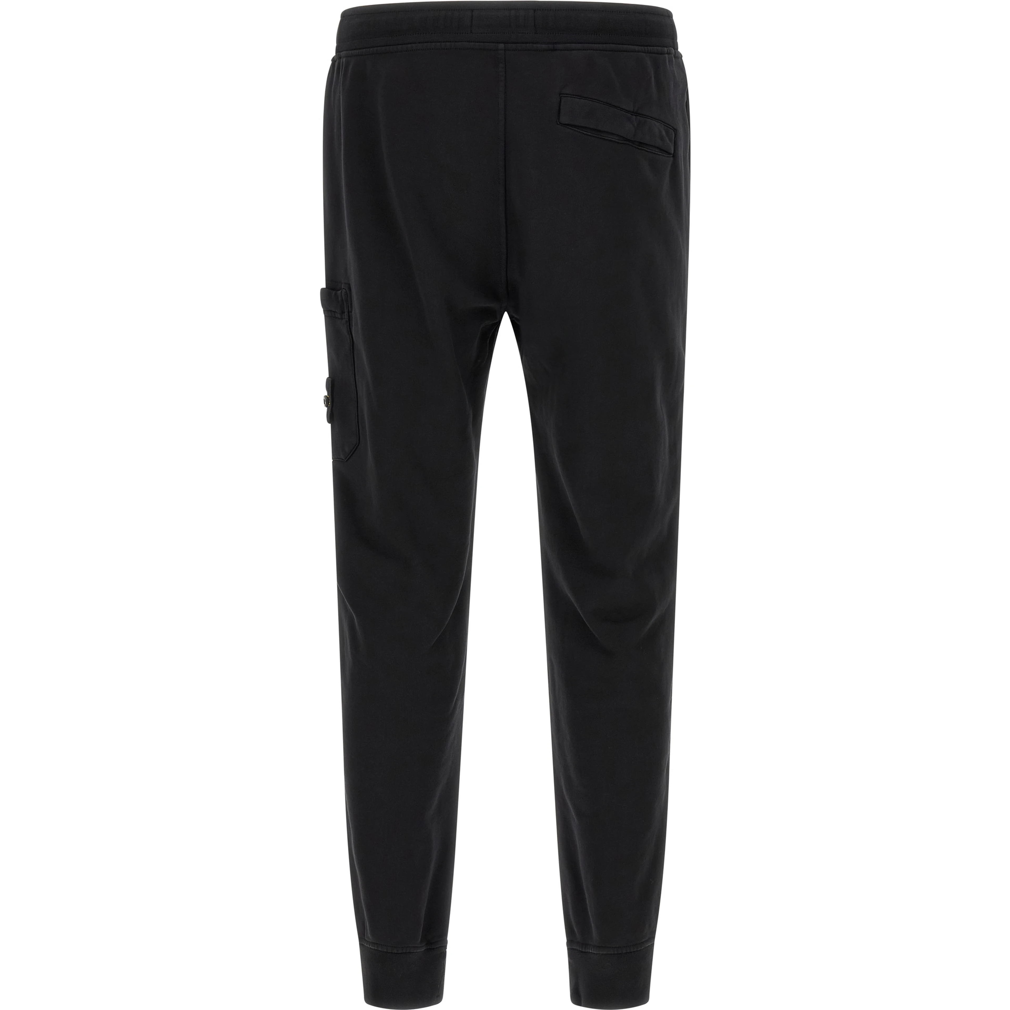 Black Cotton Joggers (Workout Pants)
