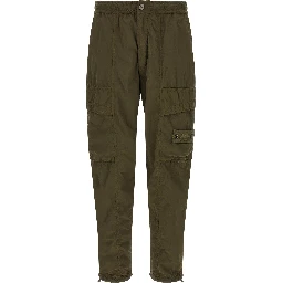 Bicolor Polyamide Cargo Pants