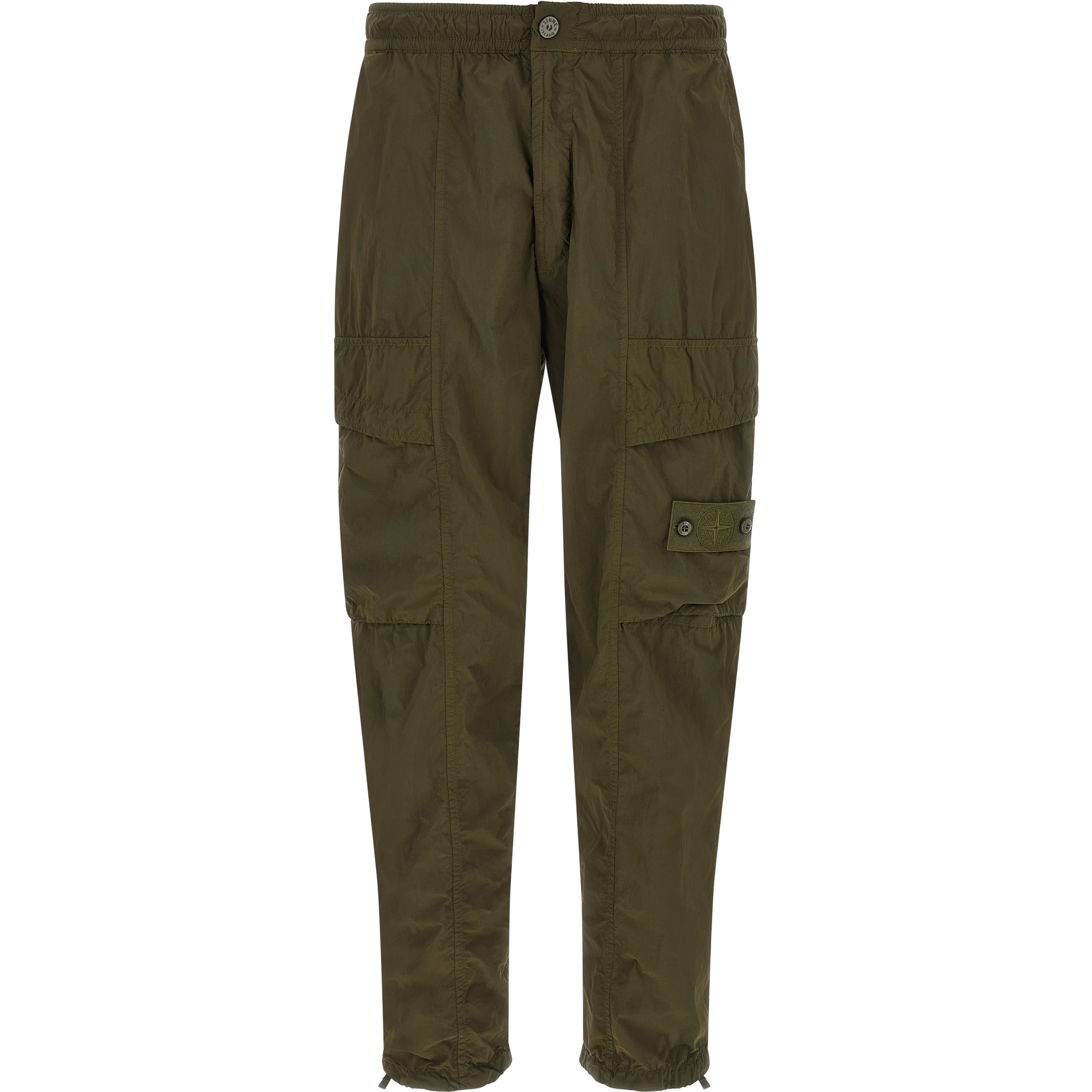 Bicolor Polyamide Cargo Pants
