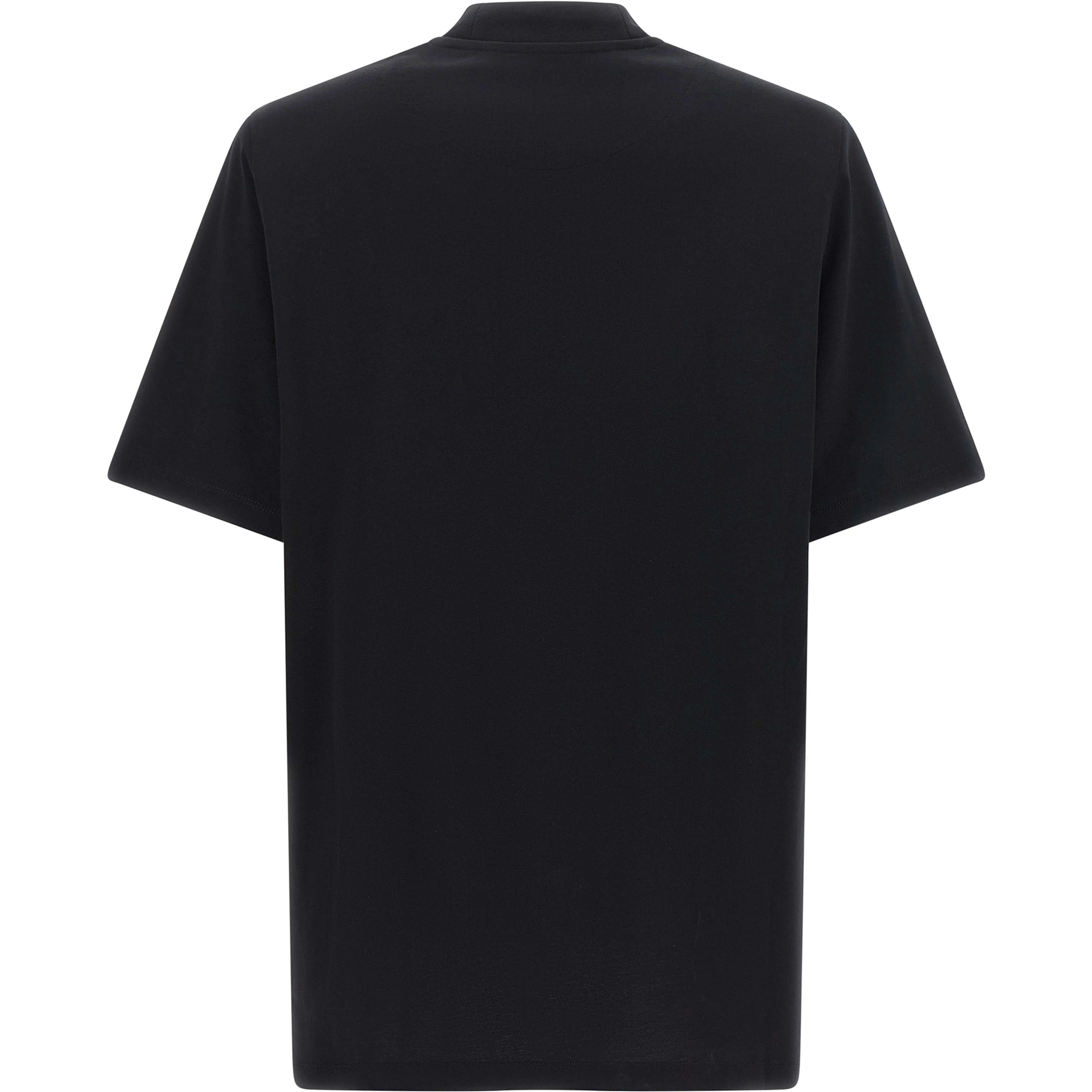 Black Cotton T-Shirt