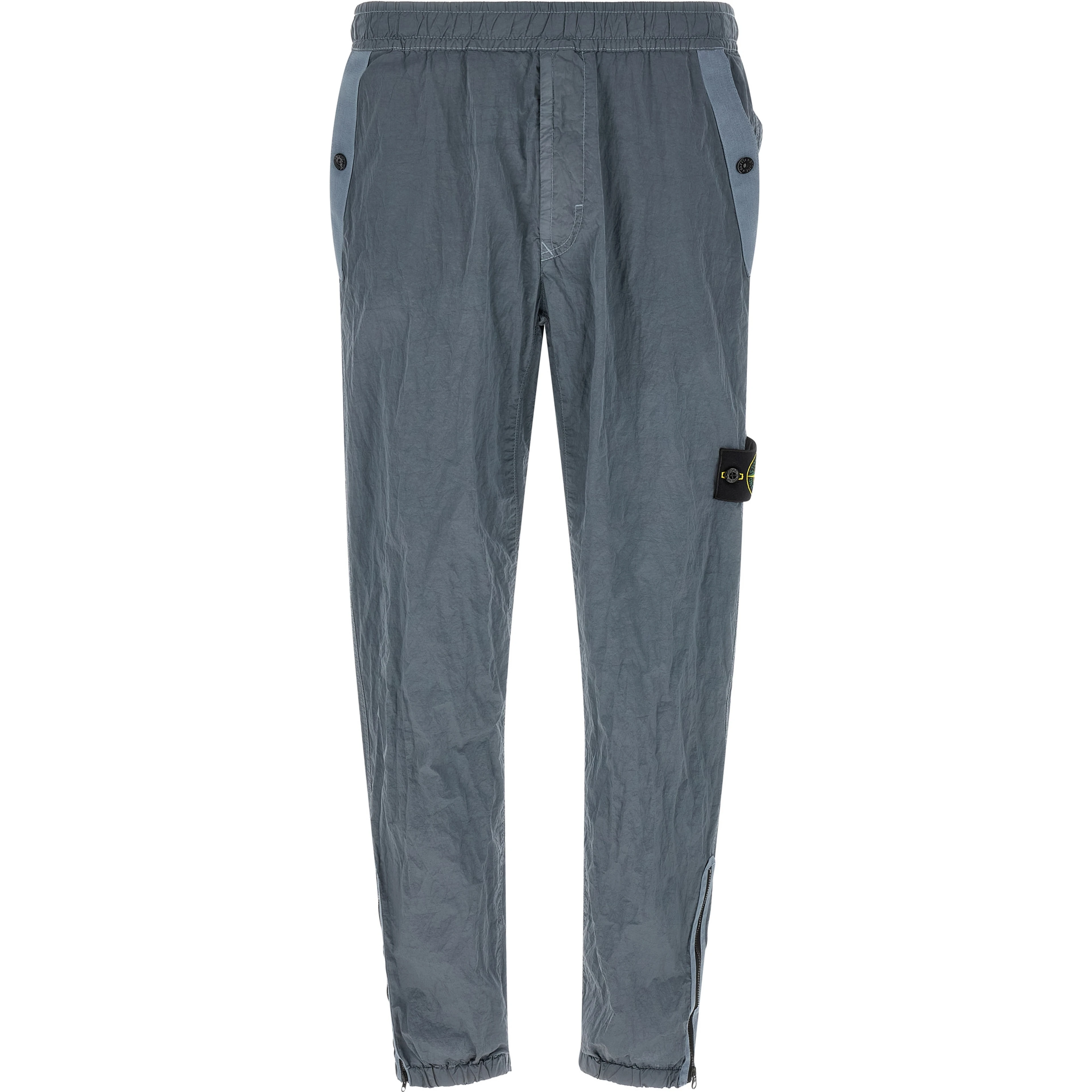 Gray Polyamide Joggers (Workout Pants)