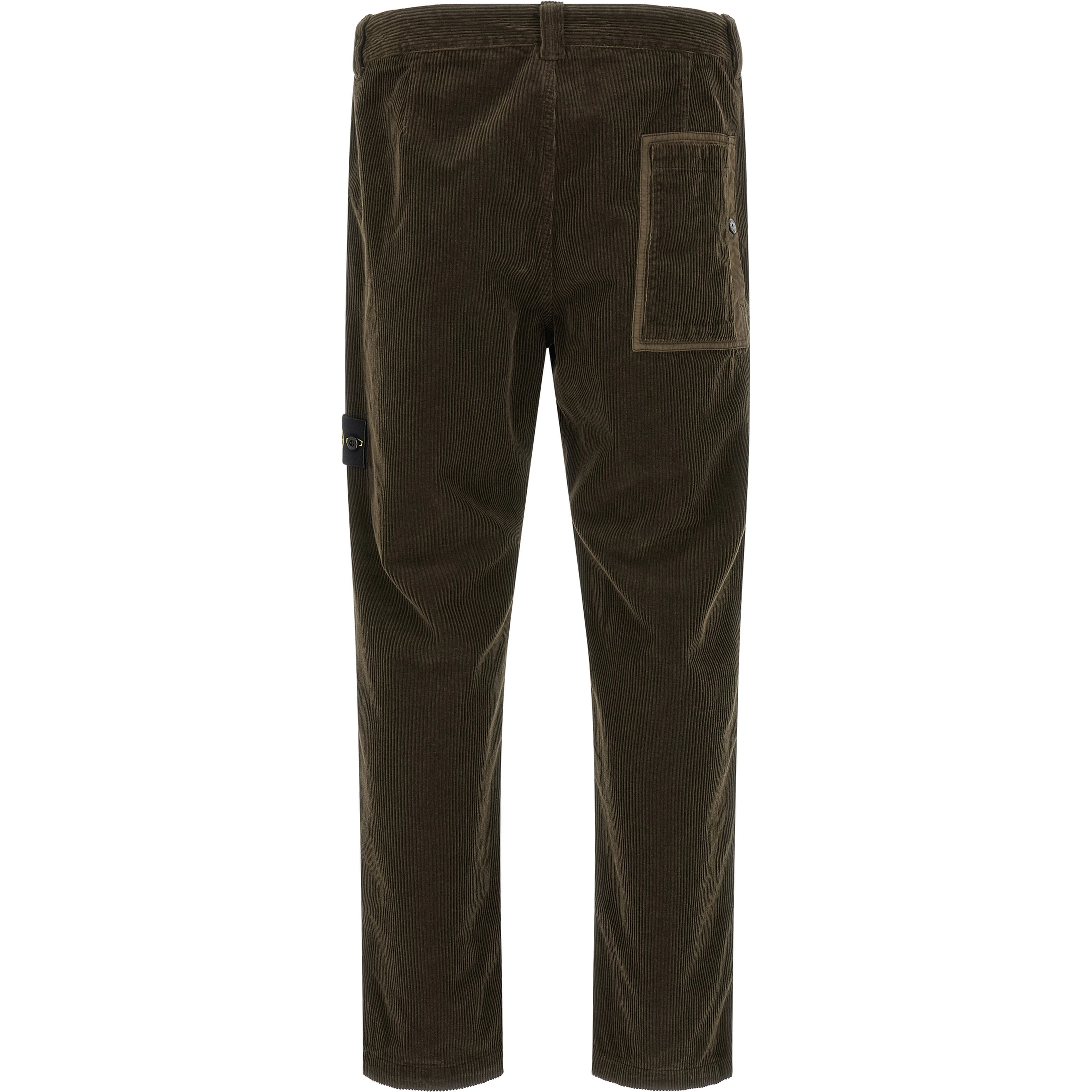 Gray Cotton Casual Pants