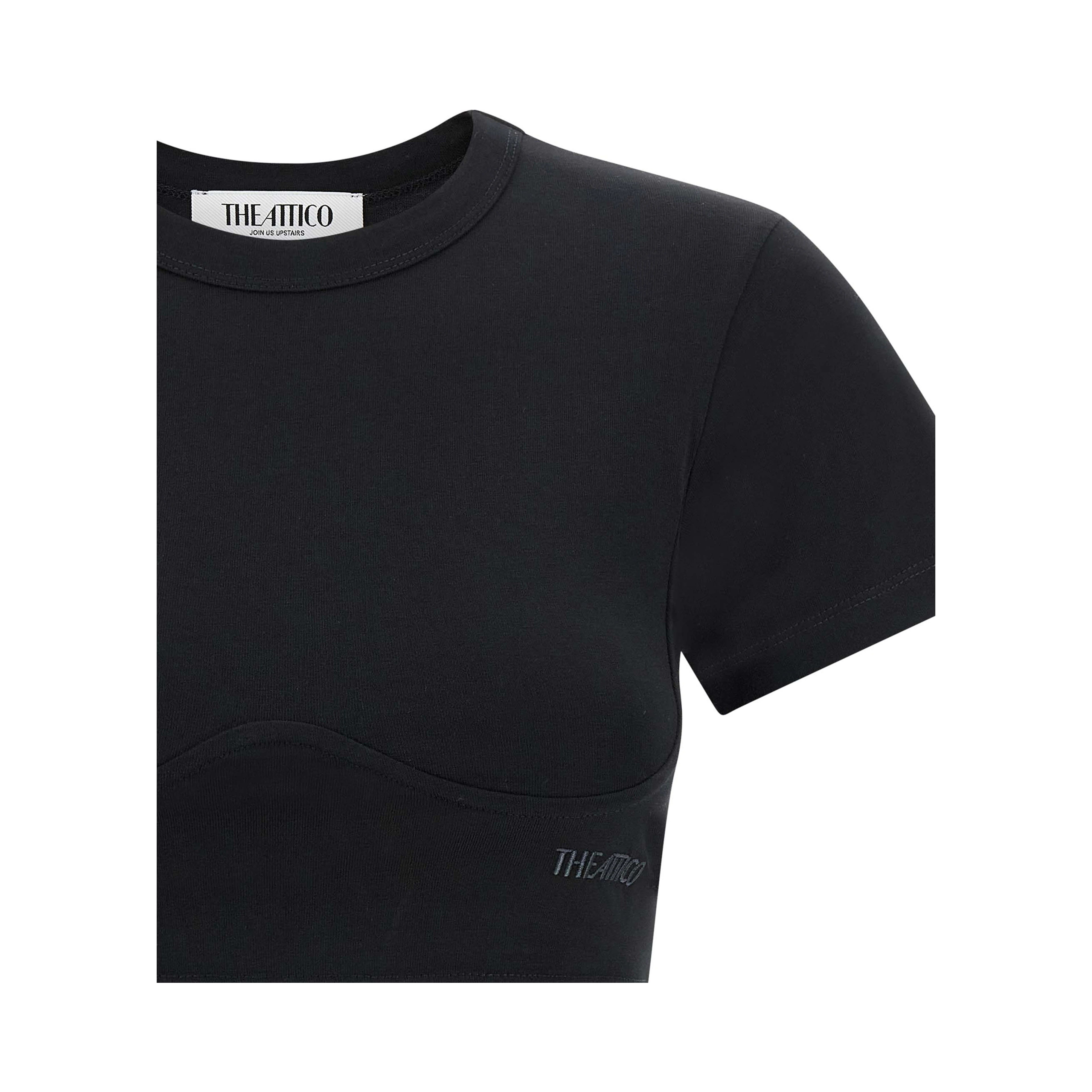 Black Cotton T-Shirt