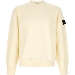 White Cotton Sweatshirt