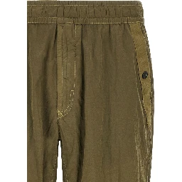 Bicolor Polyamide Athletic Pants
