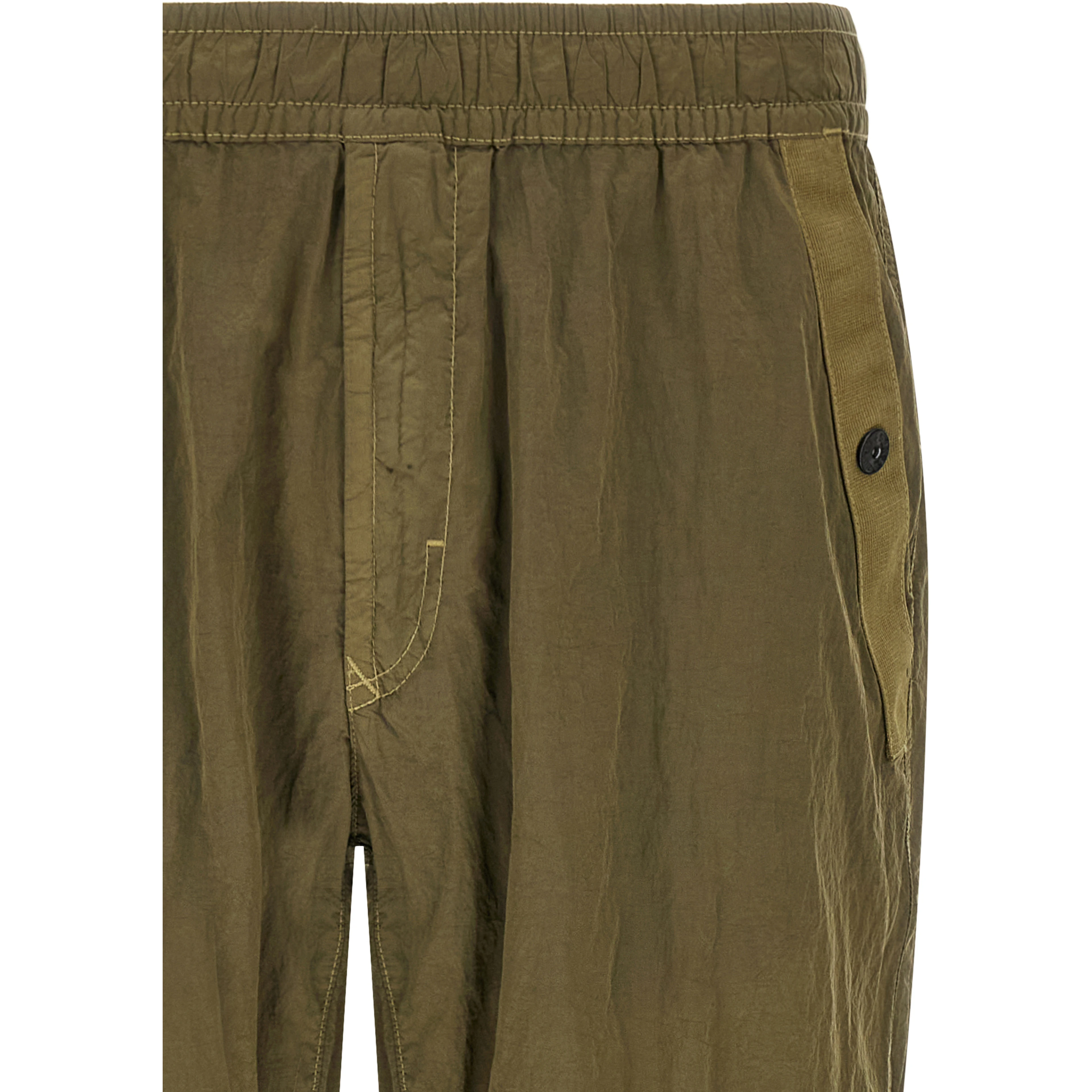 Bicolor Polyamide Athletic Pants