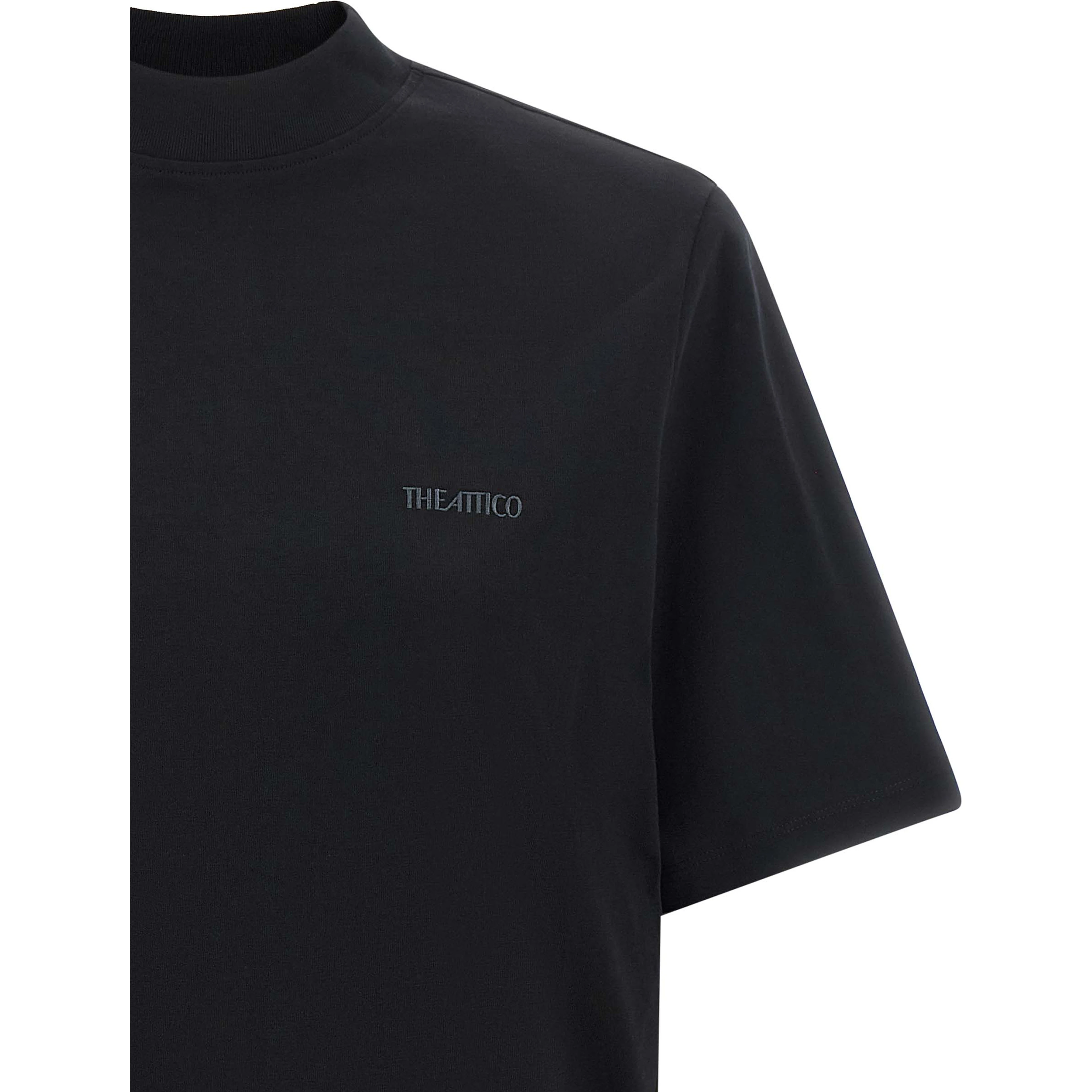 Black Cotton T-Shirt