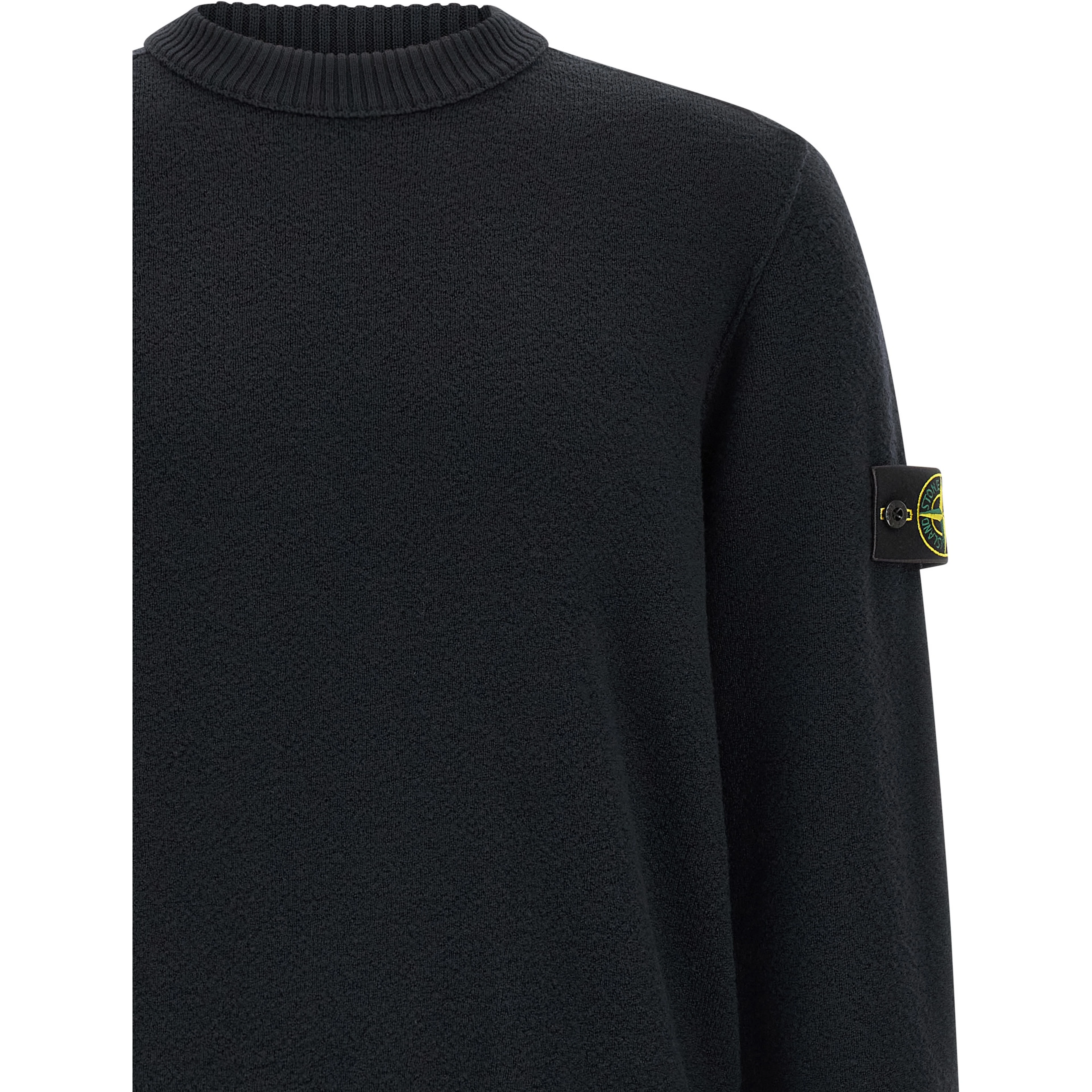 Blue Virgin Wool Cardigan
