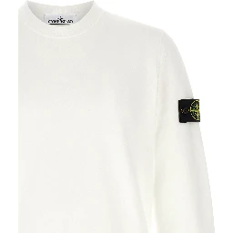 White Cotton Sweatshirt