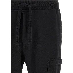 Black Cotton Joggers (Workout Pants)