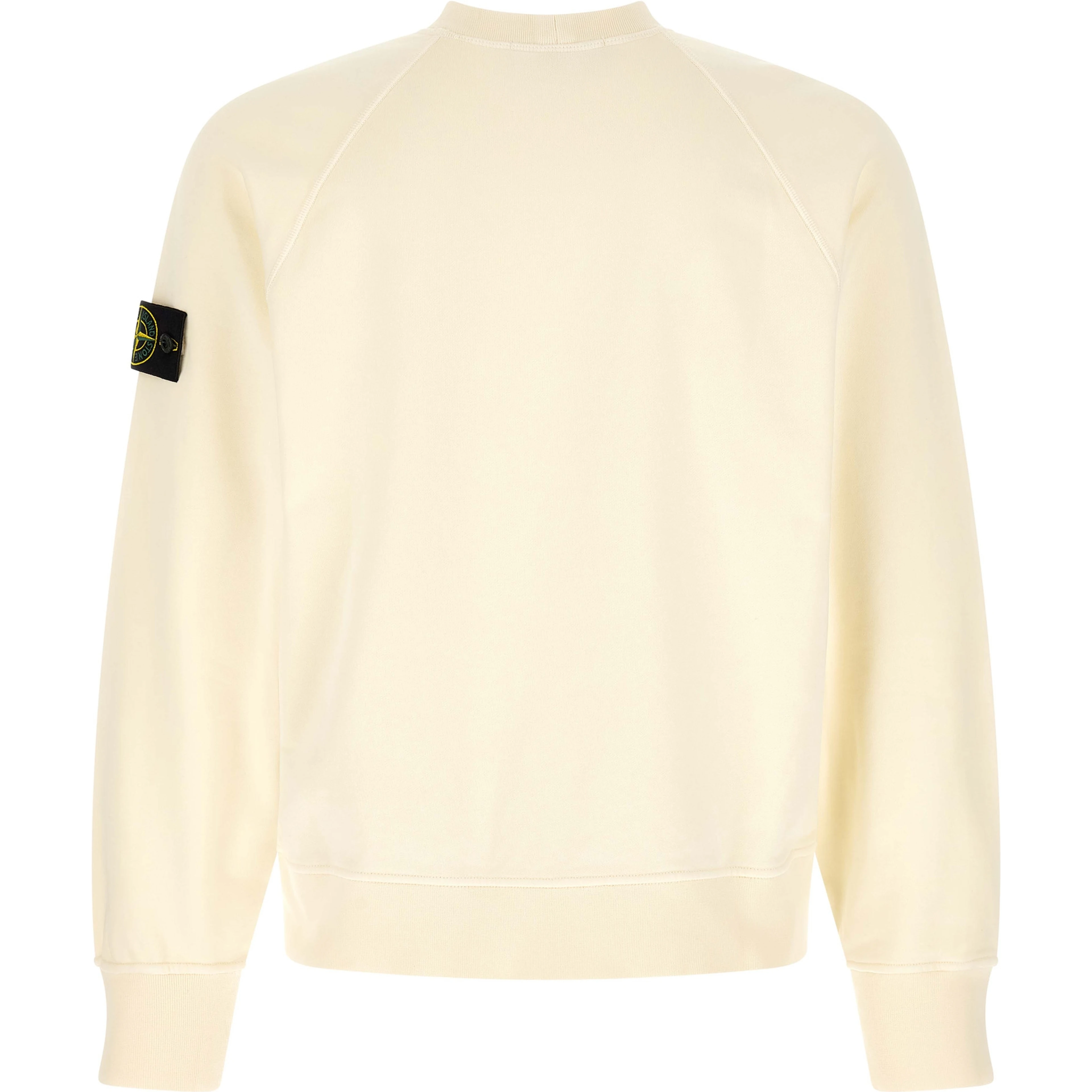 White Cotton Sweatshirt