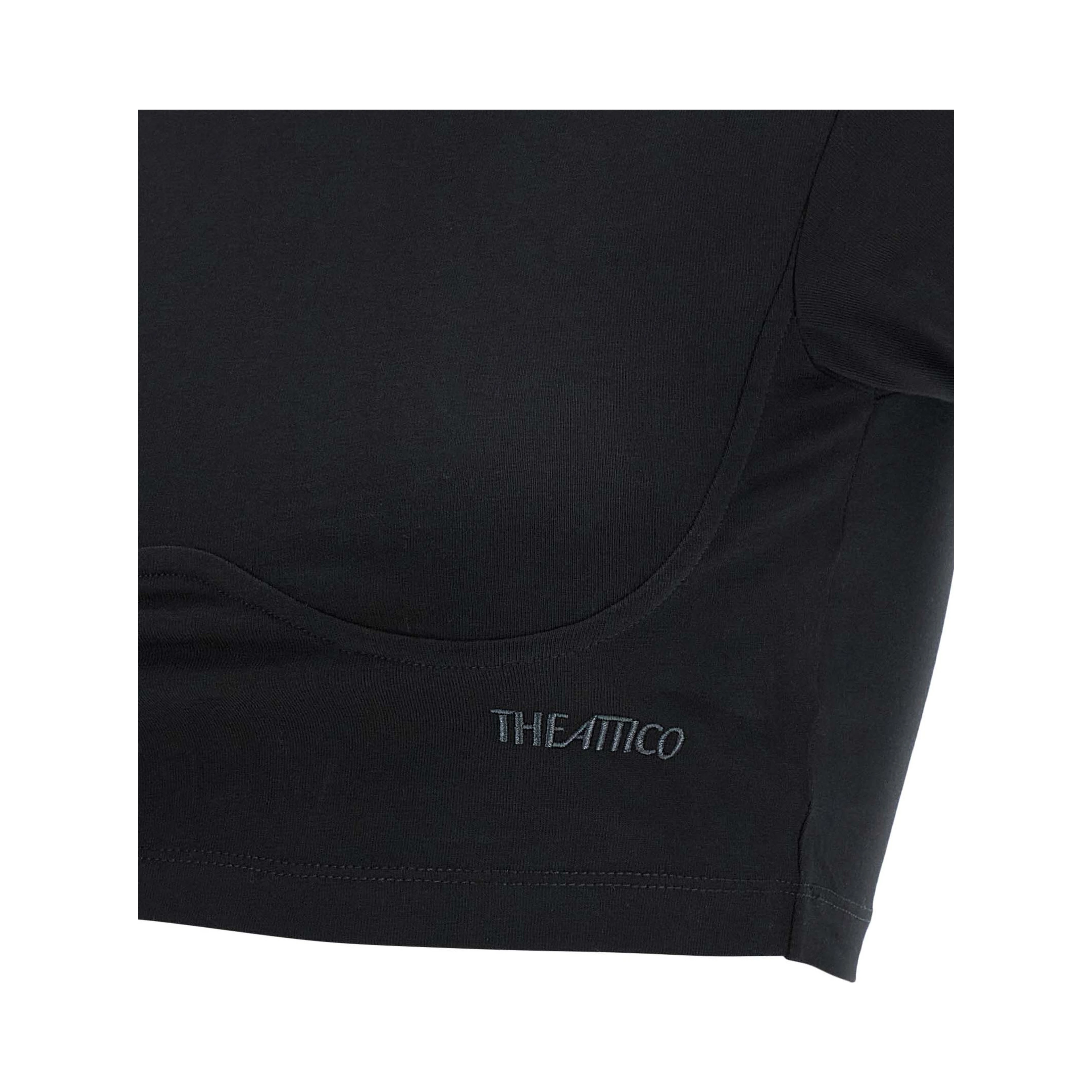 Black Cotton T-Shirt