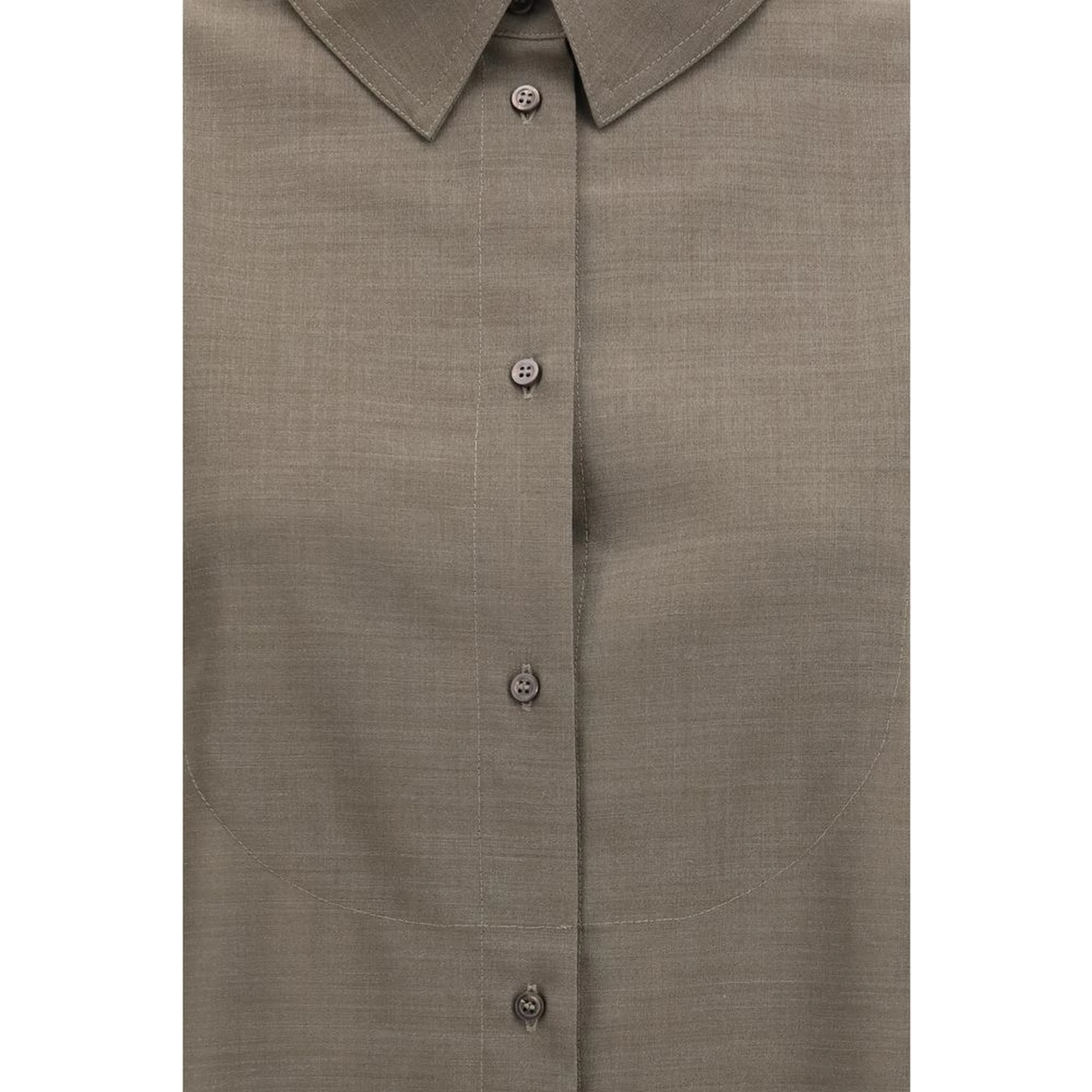 Gray Cotton Shirt