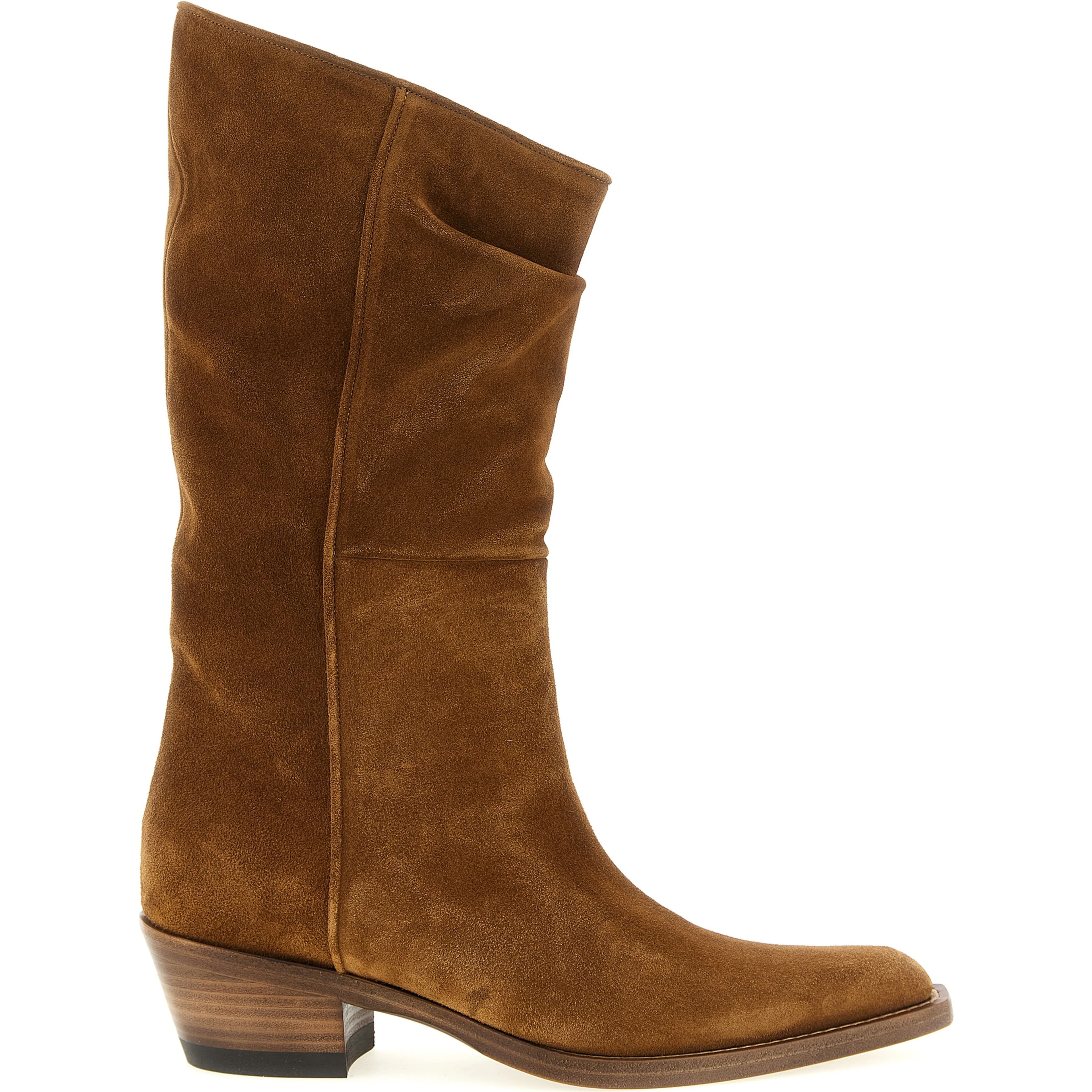 Brown Calfskin Chelsea Boots