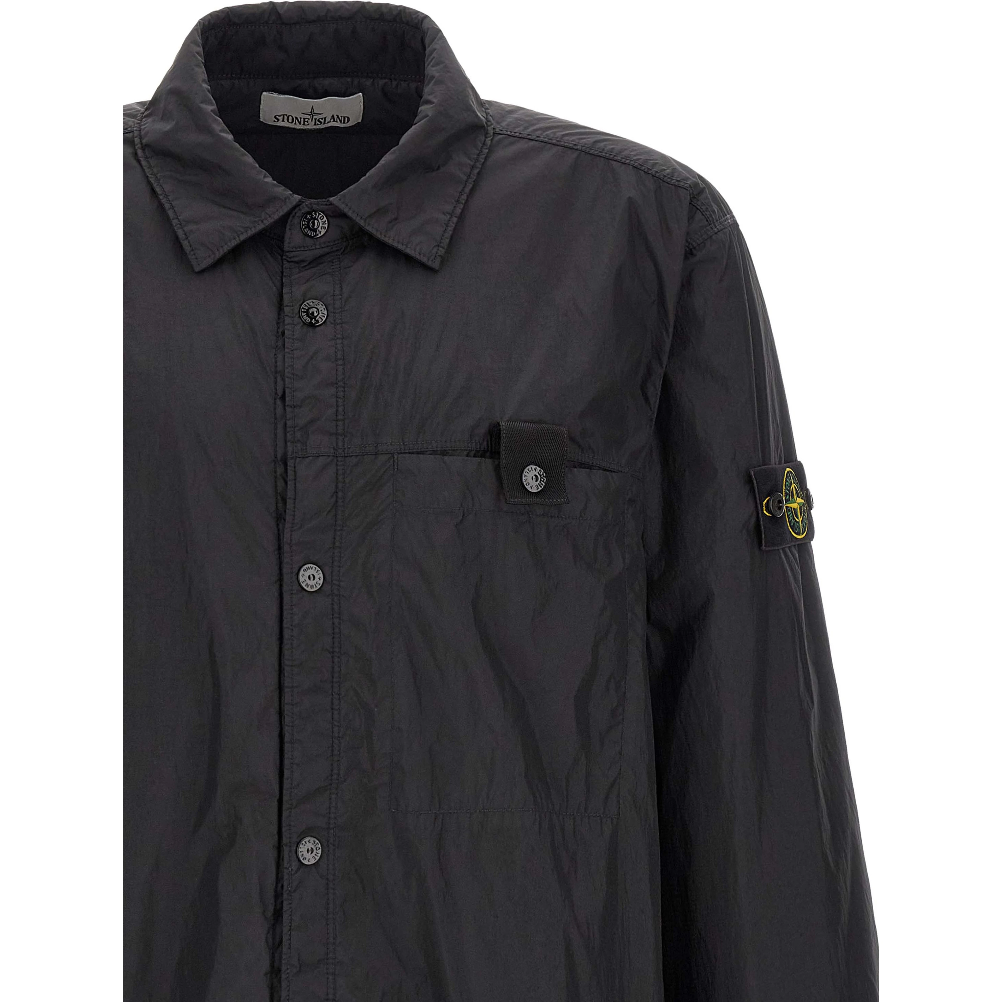 Black Polyamide Shell Jacket
