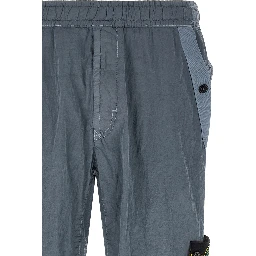 Gray Polyamide Joggers (Workout Pants)