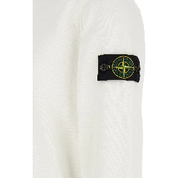 White Cotton Sweatshirt
