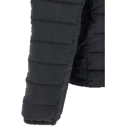 Blue Polyamide Full-Length Jacket