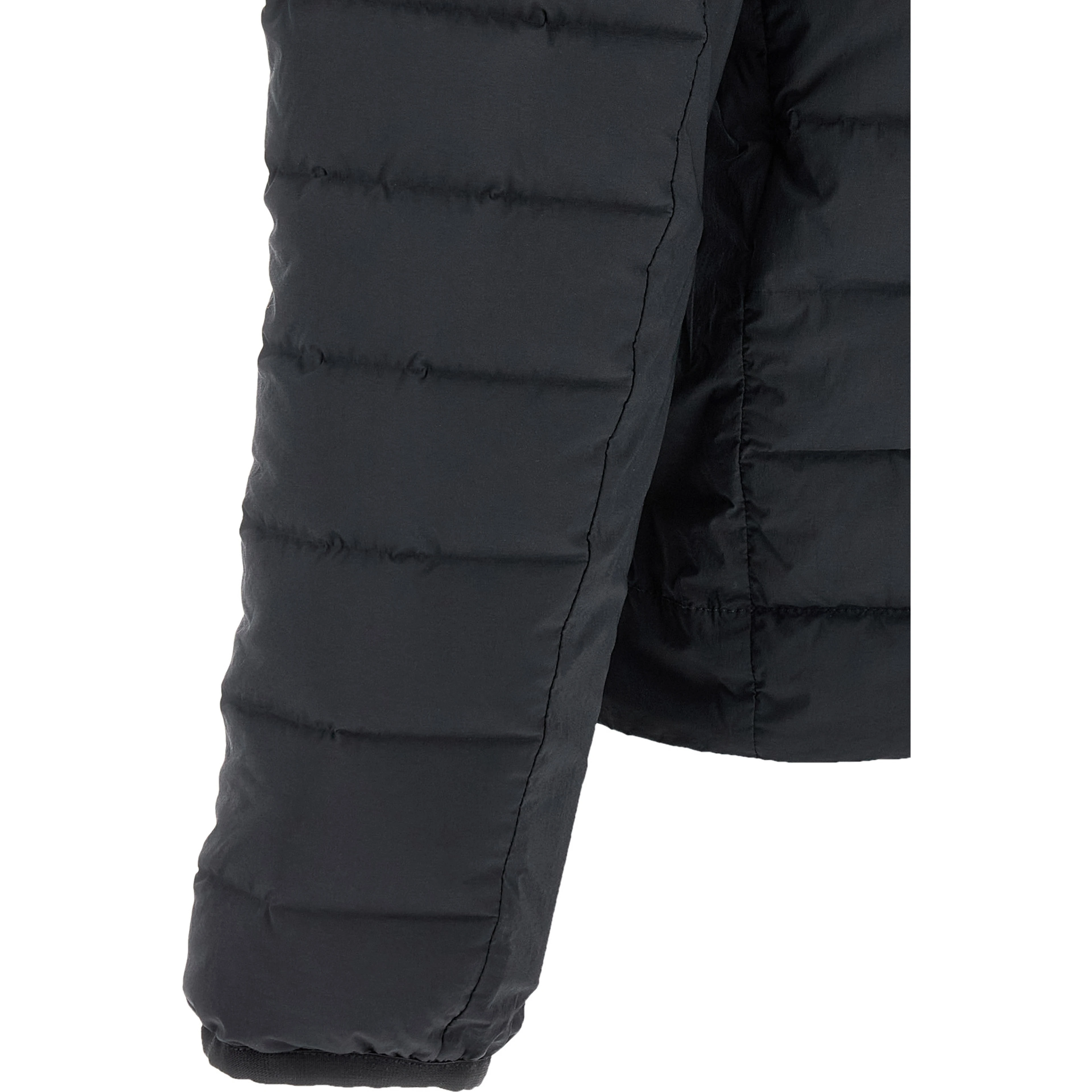 Blue Polyamide Full-Length Jacket