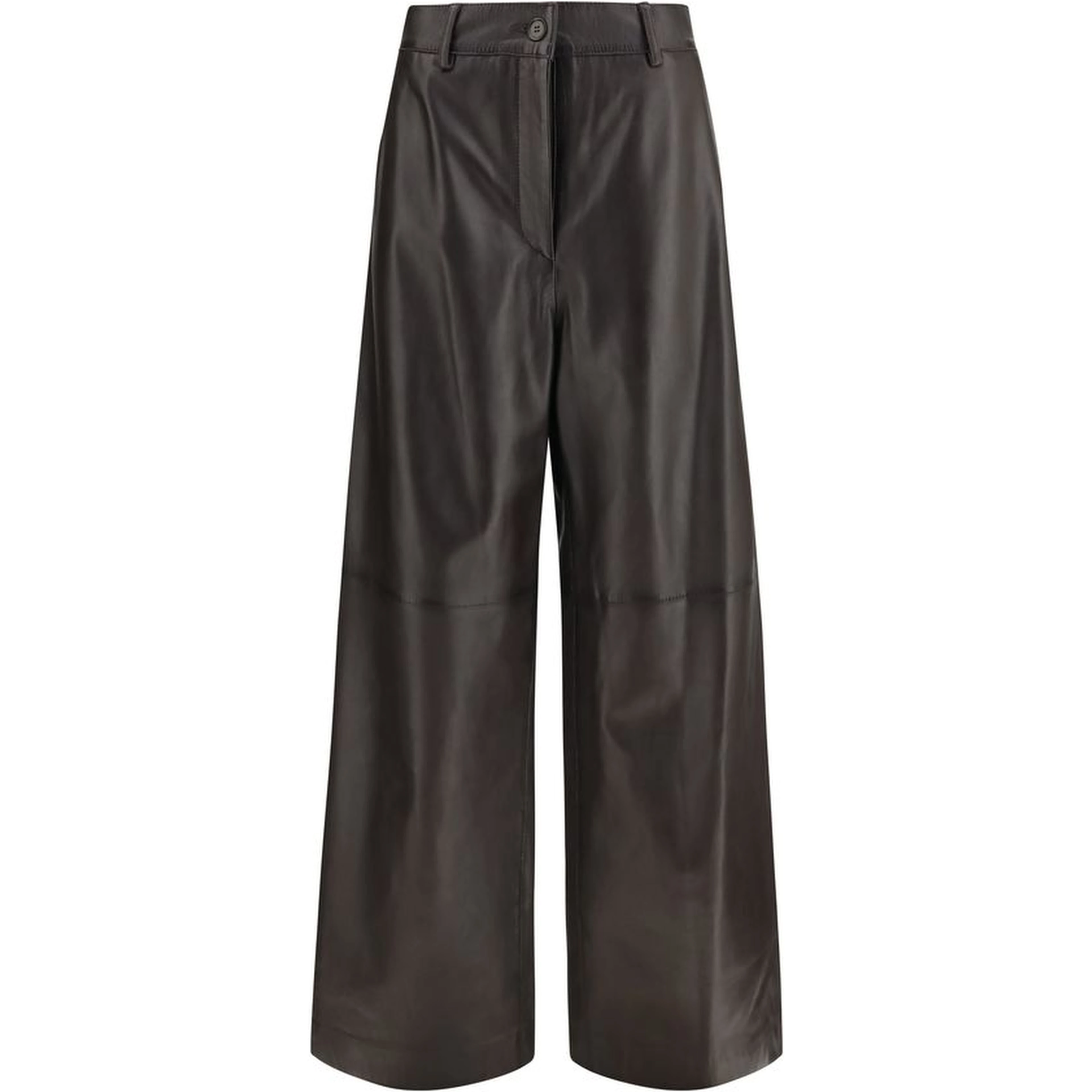 Brown Leather Pants
