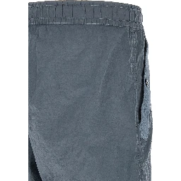 Gray Polyamide Joggers (Workout Pants)