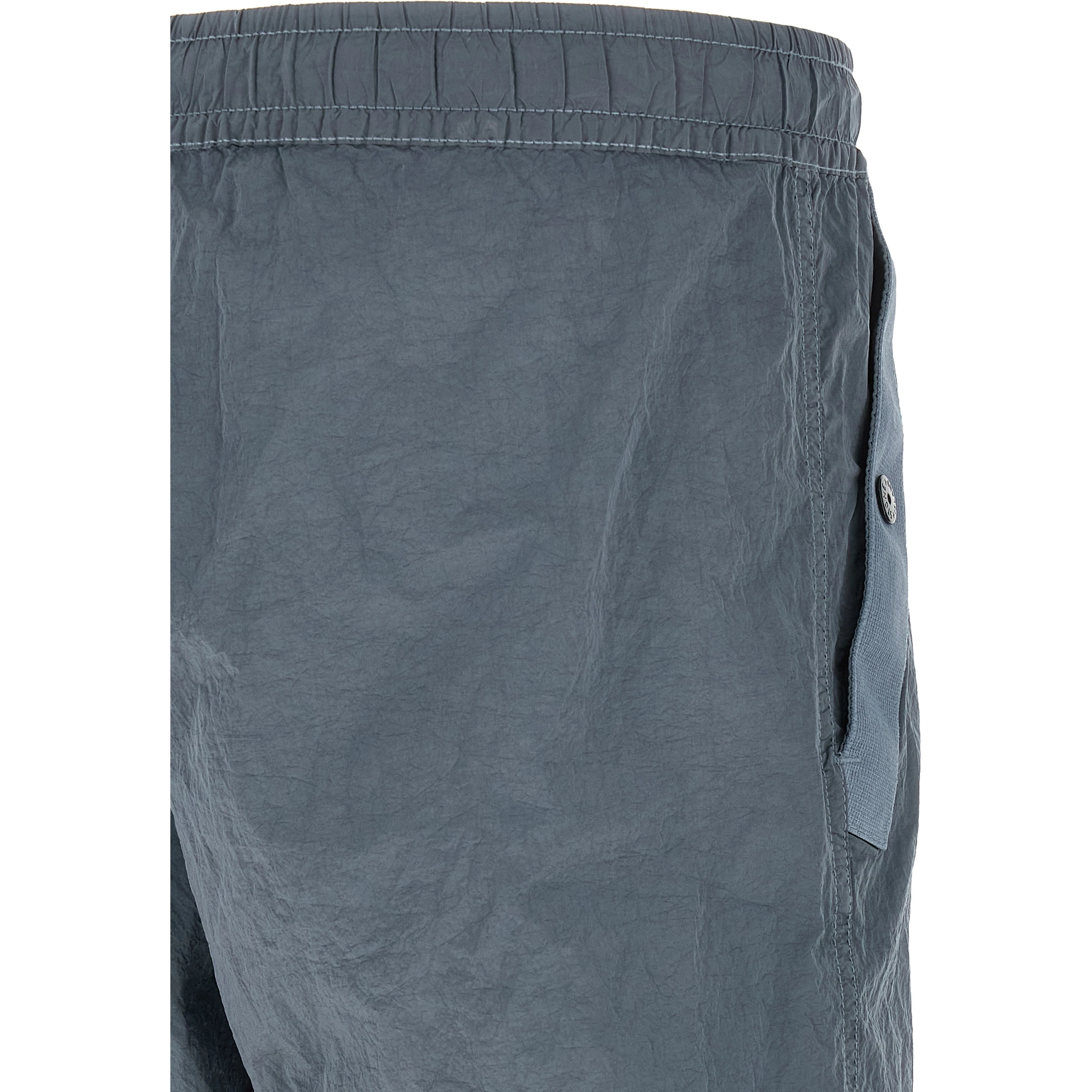 Gray Polyamide Joggers (Workout Pants)