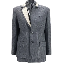 Gray Wool Oves Aries Jacket