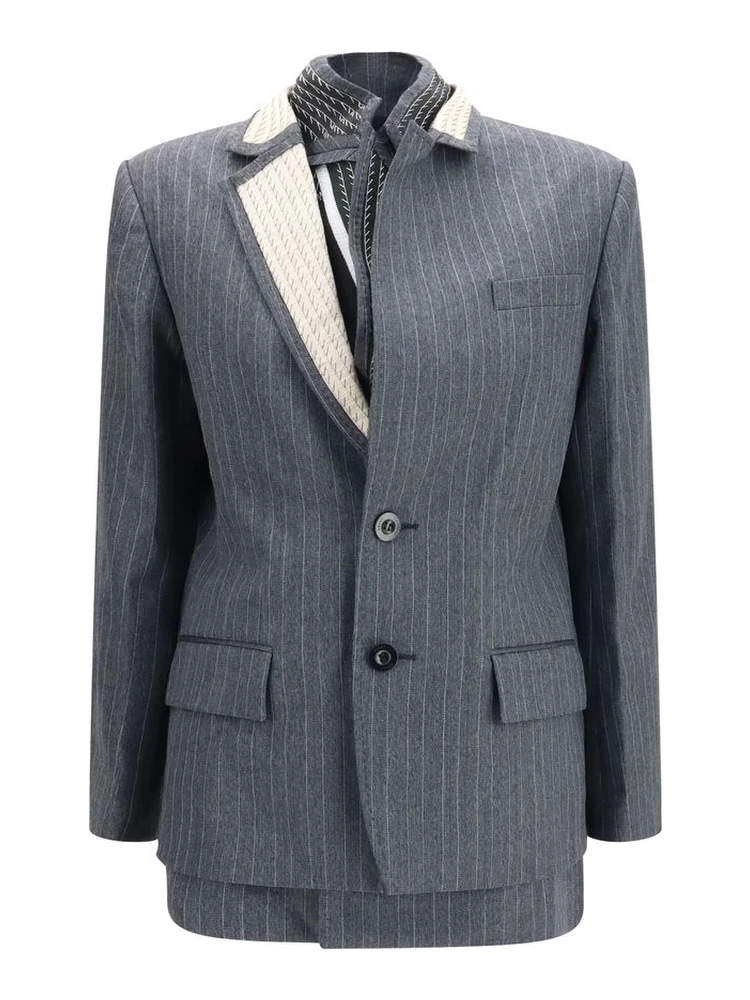 Gray Wool Oves Aries Jacket