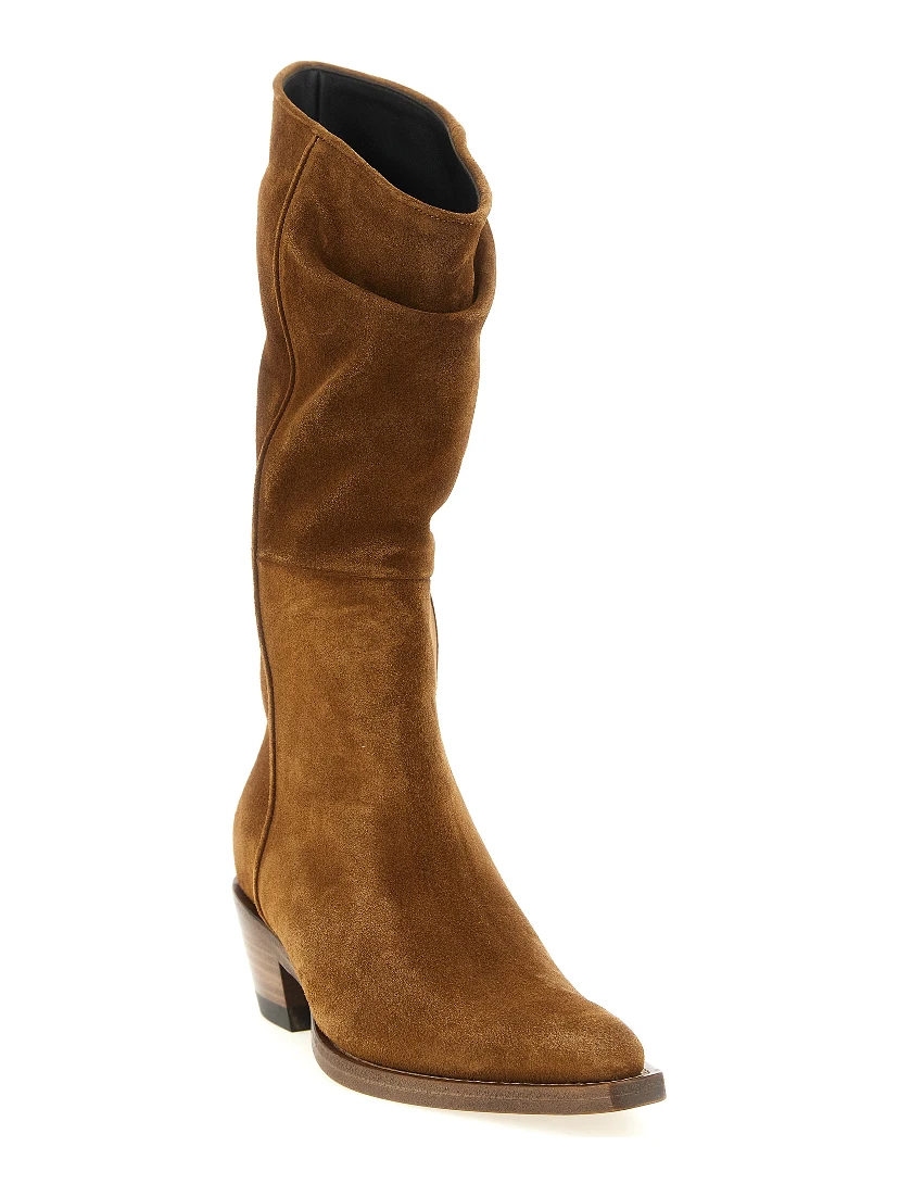 Brown Calfskin Chelsea Boots